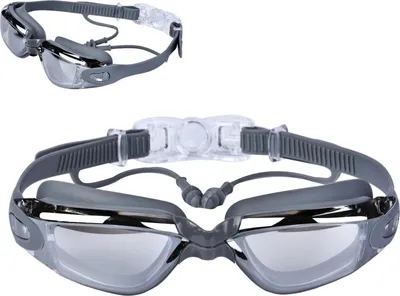 Produktbild von Schwimmbrillen, Schwimmbrillen | Wasserdichte Antibeschlag-Schwimmbrille mit Ohrstöpseln - UV-Schutzgläser, klare Weitsicht, Antibeschlag und UV-Schwimmbrille für Erwachsene