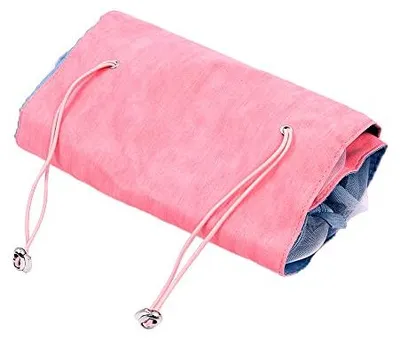 Produktbild von Make-up Tasche 4-in-1 - Abnehmbare Faltbare Kosmetiktasche - Rosa