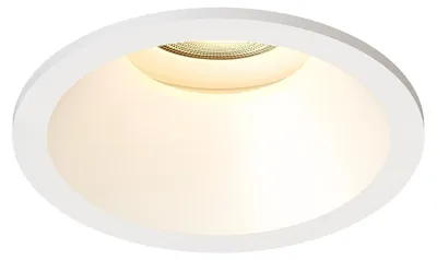 Produktbild von Ledvion LED Einbaustrahler Rund Weiss GU10 Fassung 3W Warmweiss dimmbar