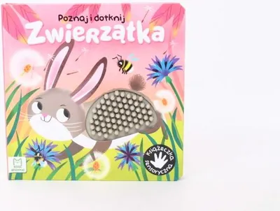 Zdjęcie produktu dla Poznaj i dotknij. Zwierzątka. Książeczka sensoryczna