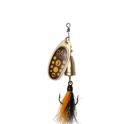 Produktbild von Dam Effzett Executor Dressed Spinner Blacky 3 g