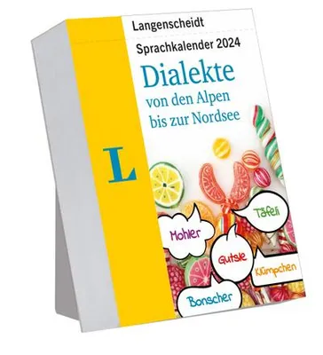 Produktbild von Langenscheidt Sprachkalender Dialekte 2024
