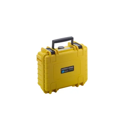 Zdjęcie produktu dla B&W outdoor.cases Type 500 - Hartschalentasche - Polypropylen - Gelb