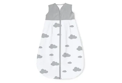 Produktbild von Schlafsack 'Wölkchen', grau, Winter, 110 cm