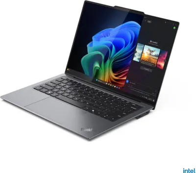 Produktbild von Lenovo ThinkPad X9-14 Gen 1 21QA - Aura Edition - 180°-Scharnierdesign - Intel Core Ultra 7 258V / 2.2 GHz - Evo - Win 11 Pro - Intel Arc Graphics 140V - 32 GB RAM - 1 TB SSD TCG Opal Encryption 2, NVMe - 35.6 cm (14")