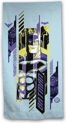 Produktbild von Batman Strandtuch Badetuch 70x140cm Polyester Mehrfarbig