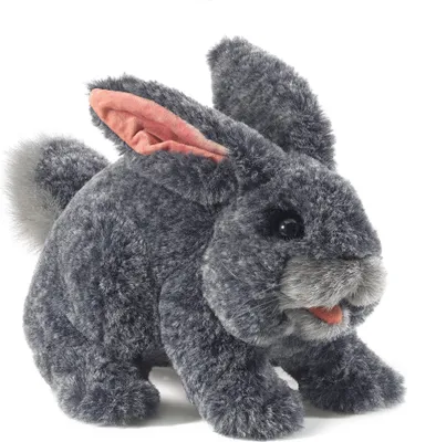 Produktbild von Folkmanis Handpuppe Hase grau 20 cm
