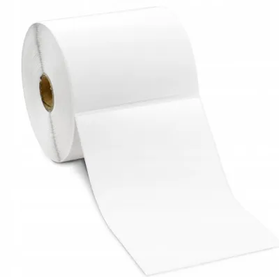 Thermoetiketten 100x150 mm – Superstark selbstklebend mit Perforation – 500 Stück Versandetiketten