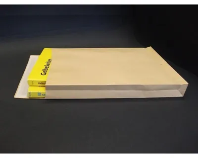 Produktbild von Faltentaschen 250x353x40mm B4 130g/qm haftklebend VE=250 St. braun