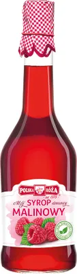 Zdjęcie produktu dla SYROP MALINOWY 500 ml - POLSKA RÓŻA