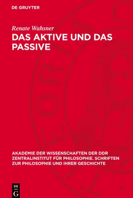 Produktbild von Das Aktive und das Passive