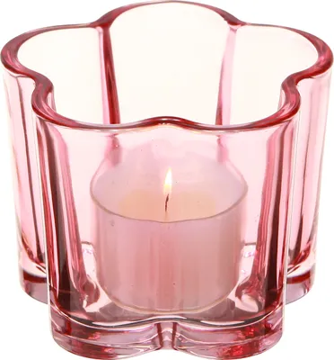 Produktbild von Eleganter Blumenteelichthalter aus Glas für stimmungsvolle Dekoration, 6 Stück