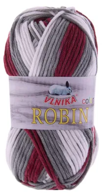 100g Farbverlaufsgarn Robin Color Antipilling Winterwolle Häkelgarn mehrfarbig