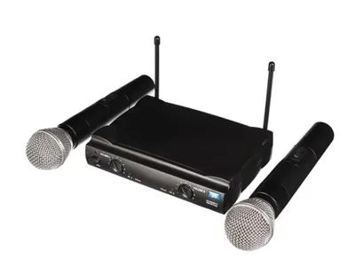 Image de Microphone Uhf Sans Fil - 2 Canaux