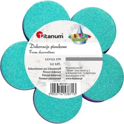 Obrázok produktu pre Pena kvety – dekorácie, 12 ks – Titanum
