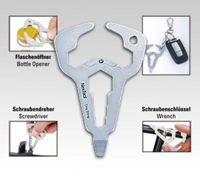 Produktbild von NexTool Tiny Sting, EDC-Tool mit Karabiner