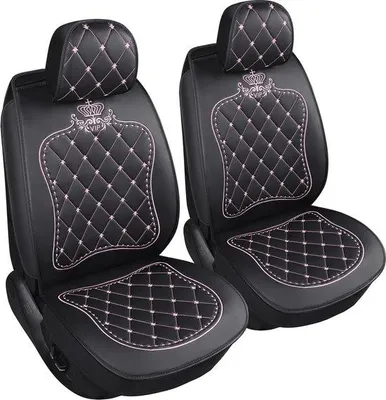 Obrázek produktu pro Ochranné potahy na autosedačky, voděodolné, odolné proti poškrábání, kompatibilní s airbagem, černé