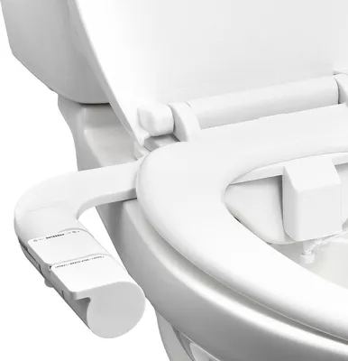 Produktbild von Bidetaufsatz für Toilette Selbstreinigend Doppeldüsen Einstellbarer Druck