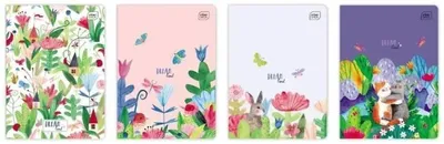 Immagine prodotto di Quaderno A5/16K a quadretti UV Girls (20 pezzi) - INTERDRUK