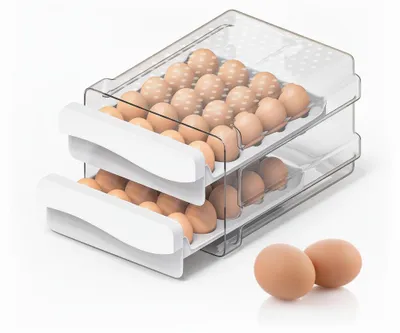 Produktbild von InAndOutdoorMatch - Eierhalter - Stapelbar - 40 Eier, KI-generiertes Bild