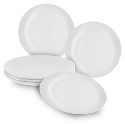 Produktbild von 1.06 Teller groß in weiß matt - 6er Set / Ø 27 cm - Speise Teller (6er / 27 cm)