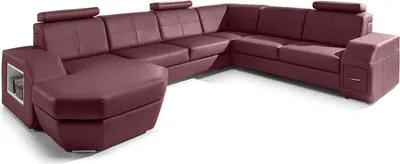 Obrázek produktu pro Elegantní designová čalouněná rohová sedací souprava obývacího pokoje pohovky sedačky tvaru U