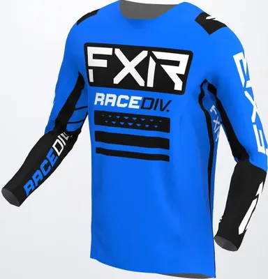 Produktbild von FXR Off-Road RaceDiv Motocross Jersey, blau/schwarz, 2XL