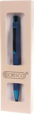 Immagine prodotto di Penna a sfera City blu con astuccio - Cresco