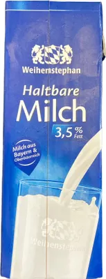 Obrázek produktu pro Weihenstephan 11342 Weihenstephan Milch 3,5 % 12x 1,0 l