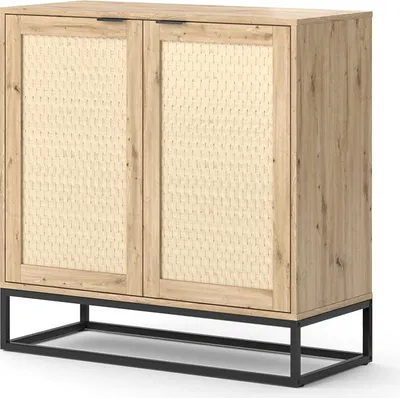 Produktbild von Kommode Vicco Natal Braun 40 x 92.5 cm mit 2 Türen, Model 42062