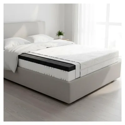 Produktbild von Matratze 90x200 cm H2/H3/H4/H5 – 7-Zonen Wendematratze aus Kaltschaum – 24 cm hoch – orthopädisch und ergonomisch – hart/weich –