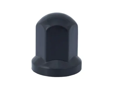 Image de Enjoliveur de roue S-32, noir, haut, 10 pcs.