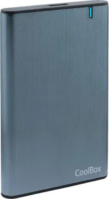 Zdjęcie produktu dla CoolBox SlimChase A-2550, Obudowa HDD/SSD, 2.5", Serial ATA III, Połączenie USB, Szary