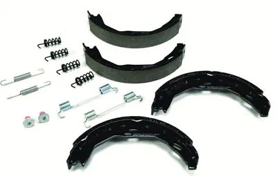 Productafbeelding van HELLA 8DA 355 050-771 Remblokken voor handrem, geschikt voor MERCEDES-BENZ C-klasse sedan (W204), handrem, 164mm