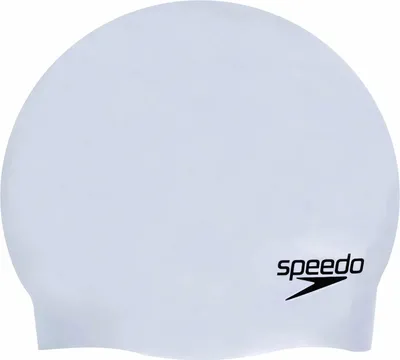 Produktbild von Speedo Plain Moulded Silicone, Grau, Kappe, Unisex, Schwimmen, Silikon, 1 Stück(e)