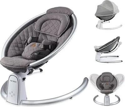 Image de Transat électrique pour bébé avec Bluetooth et minuterie