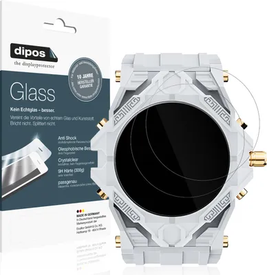 Produktbild von 2x dipos GlassCC Rogbid T.rex Smartwatch