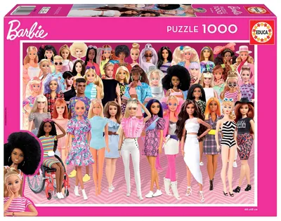 Zdjęcie produktu dla Puzzle 1000 Barbie 111356