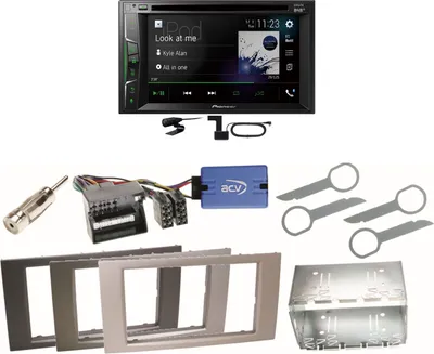 Produktbild von Pioneer AVH-A3200DAB Bluetooth DAB Einbauset für Ford Kuga Fusion Galaxy S-Max