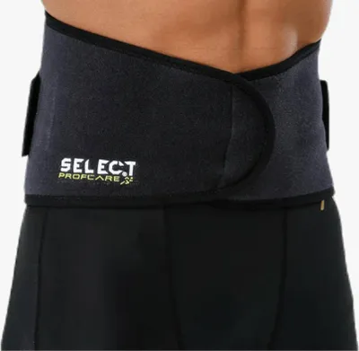 Productafbeelding van Select rugbandage met baleinen - zwart, maat: XXL