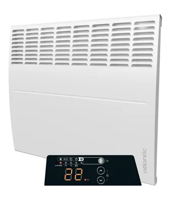 Image de Ecoflex Atlantic F125-D Chauffage électrique avec thermostat réglable - 1500 Watt - 60cm (l) x 45cm (h)