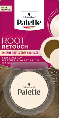 Produktbild von Palette Root Retouch Compact Corrector pro retušování kořínků - Dark Blonde 3g