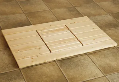 Obrázek produktu pro Saunový podlahový rošt Weka 100x61,5 cm dřevěný