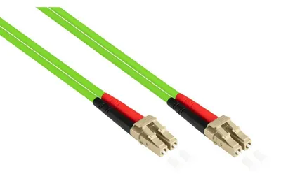 Produktbild von Patchkabel LWL Duplex OM5 LC/LC 3m, Multimode, LSZH, polaritätswechsel