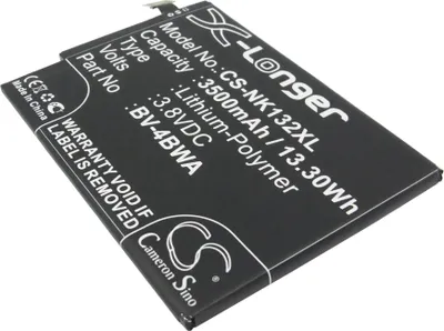 Obrázok produktu pre TECHTEK Batéria kompatibilná s [Microsoft] Lumia 1320, pre [Nokia] Lumia 1320 nahrádza BV-4BWA