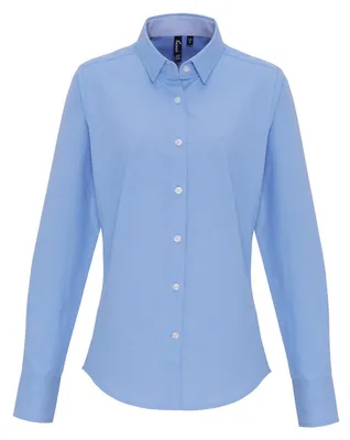 Produktbild von Premier - Hemd für Damen LT6105 (XL) (Dunkelblau)
