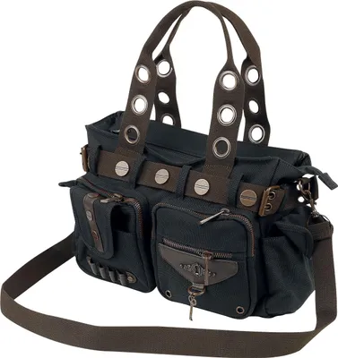 Produktbild von Banned Alternative Umhängetasche Uni Black Brown Key Bag schwarz Standard