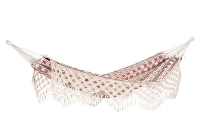 Obrázok produktu pre Amazonas AZ-1019110 - Hängende Hängematte - 200 kg - 3 Person(en) - Baumwolle - Polyester - Bordeaux - 3600 mm