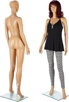 Produktbild von 175CM Schaufensterfigur Schneiderpuppe Modepuppe Schaufensterpuppe Mannequin
