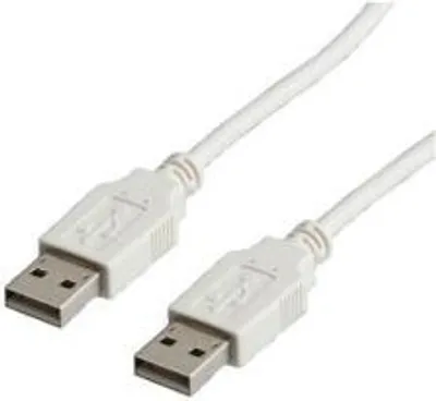 Imagen del producto de Nilox NX090301123, 0,8 m, USB A a USB A, USB 2.0, Conector macho a macho, Blanco